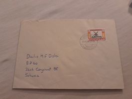 Rare Enveloppe Ancienne avec Timbre du Danemark - Collection
