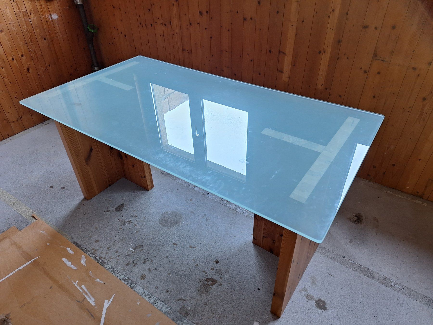 Tische: Tisch mit Glasplatte – Gebraucht aus Kleindöttingen von jerry_boy 1