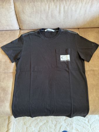 Tee-shirt Calvin Klein Jeans noir, taille M