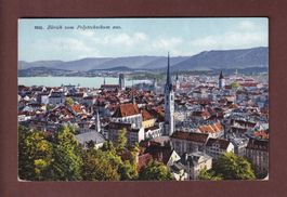ZÜRICH vom Polytechnikum aus - 1920
