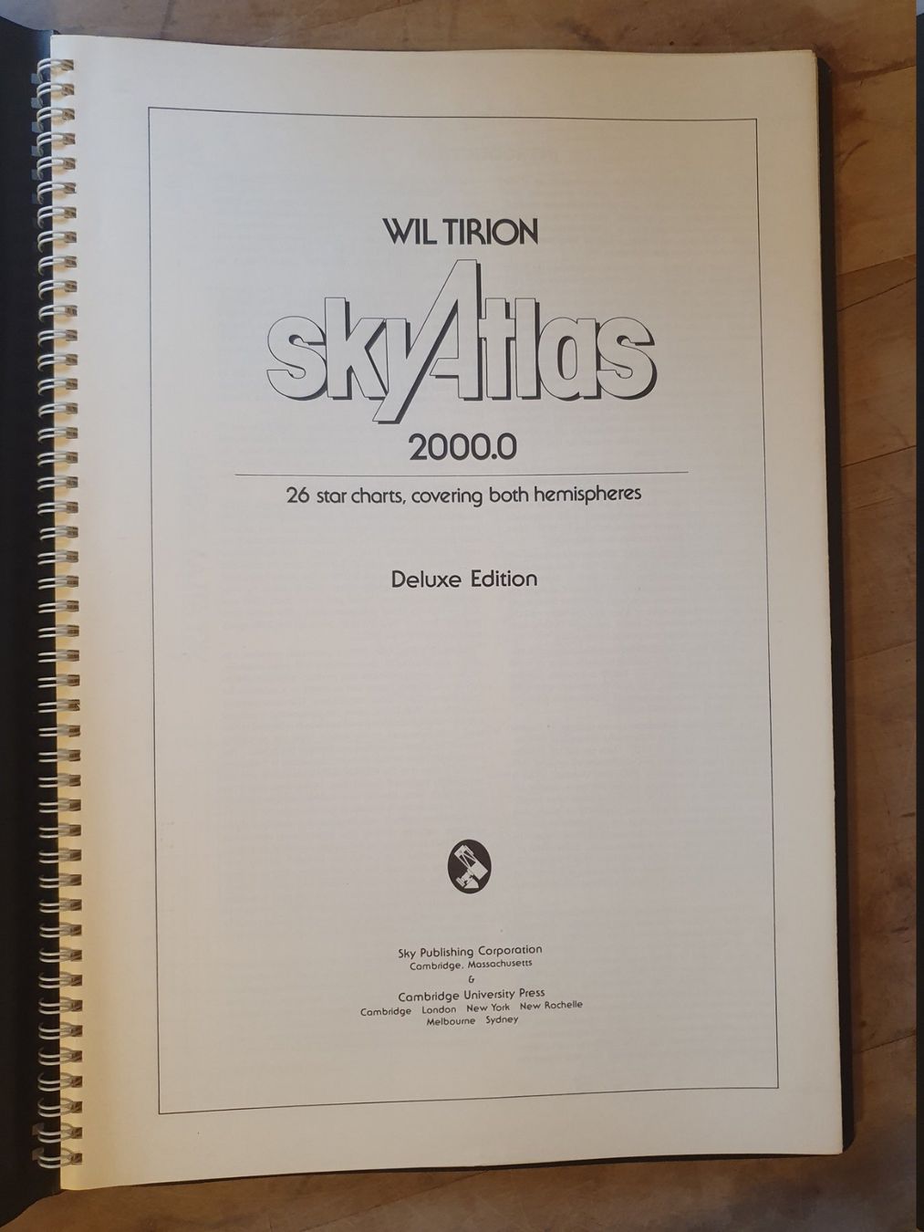 Libri: Sky Atlas 2000.0 Sky Publishing – Usato da Zürich venduto da loosebone 1