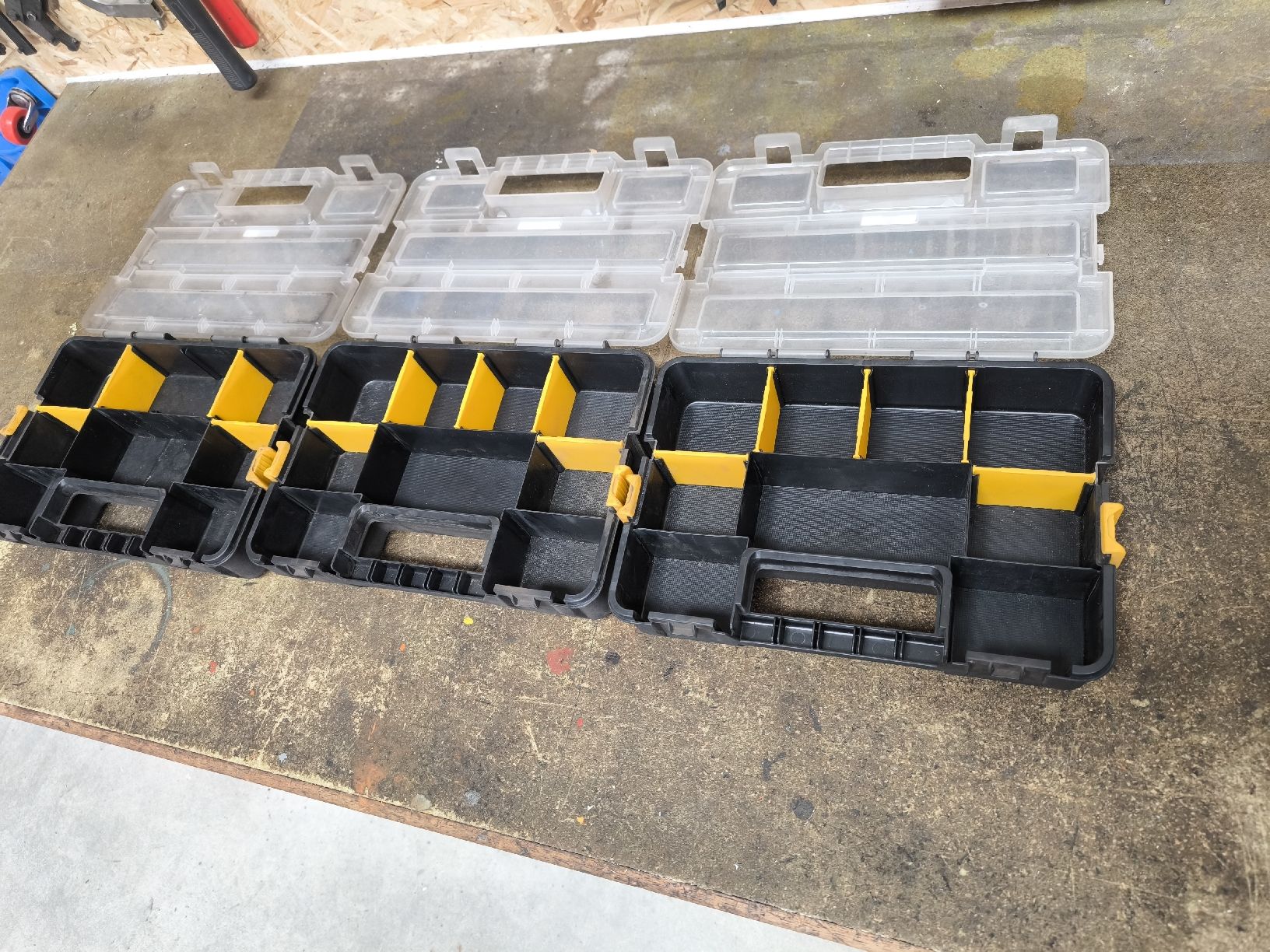 Valigie: Werkzeugkoffer Organizer Sortierkasten System – Usato da Geiss venduto da Fiatagri_power