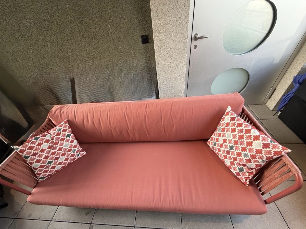 Divani: Gartensofa Amalfi aus massivem Akazienholz – Usato da Zürich venduto da joal2 3