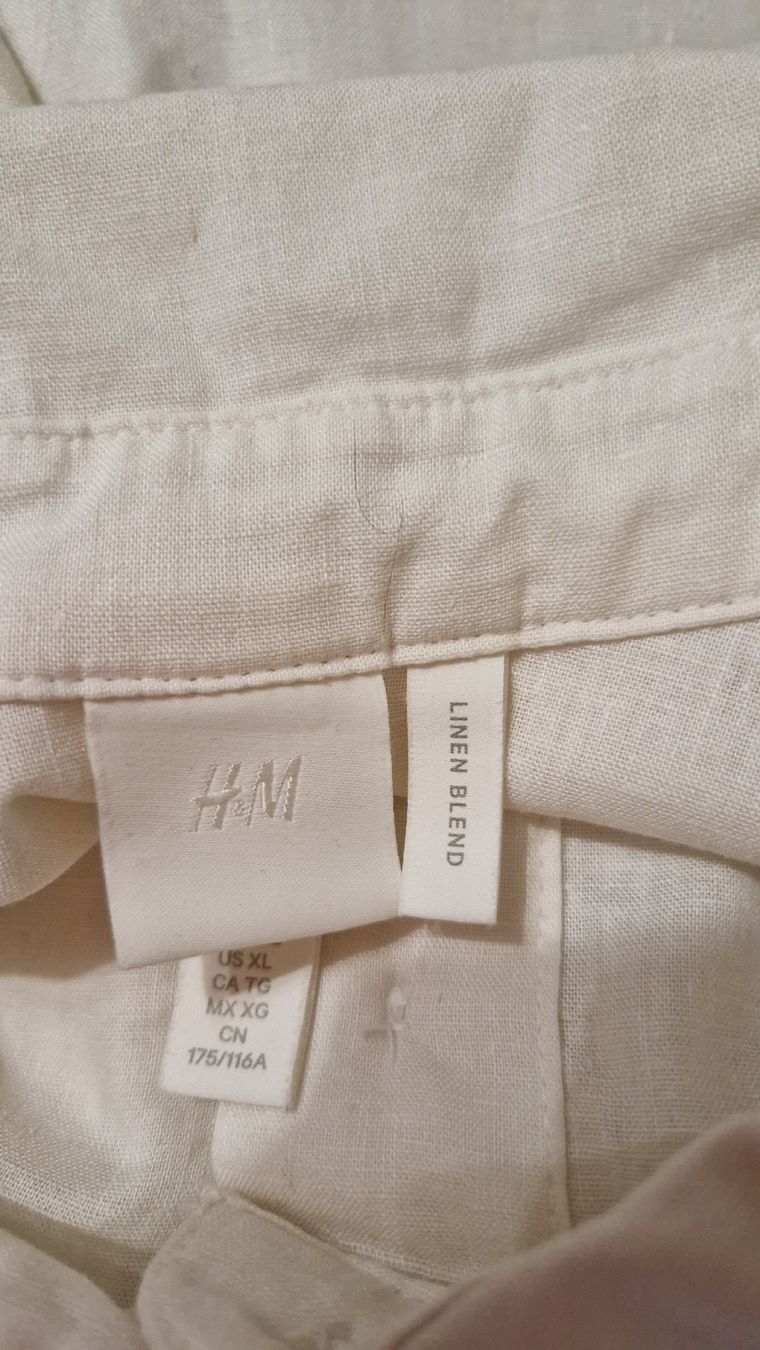 H&M Robes: Damen Kleid weiss, Gr. XL, ärmellos, Leinenoptik – Neuf (Voir description) à Oberengstringen par Sheera7 6