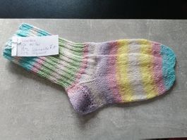 Socken handgestrickt, Grösse: 40/41