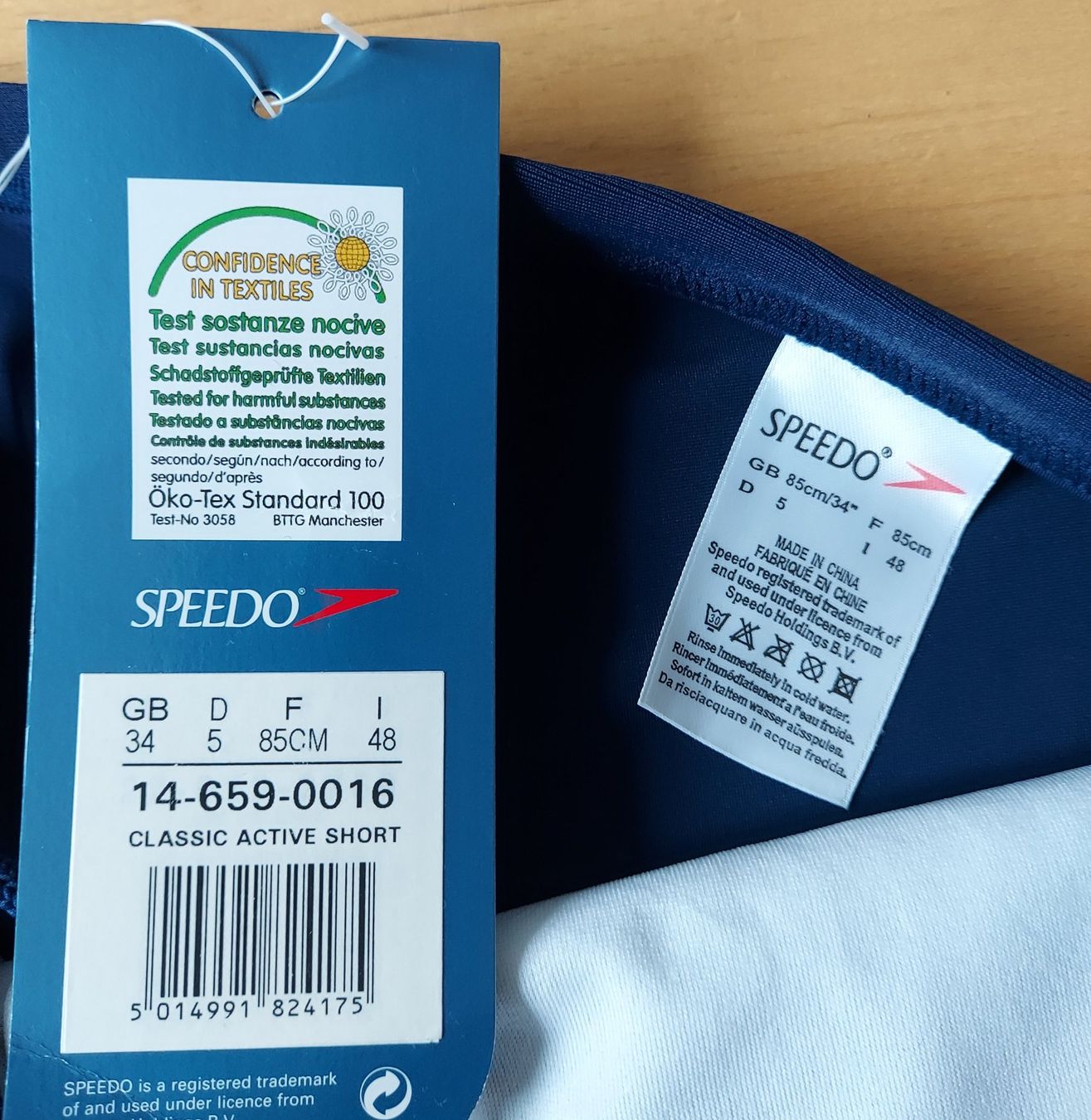 Speedo Costumi da bagno: Neue Speedo Badehose Herren Gr. 5 / 85 cm – Nuovo e nell'imballaggio originale da Basel venduto da Mazzo84 2