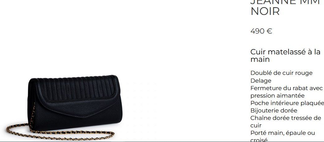 Borse da donna: Tasche / sac Delage Jeane – Usato da Collonges venduto da Auganien 2
