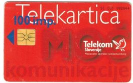 Telefonkarte Slowenien Chip-028 100 Einheiten
