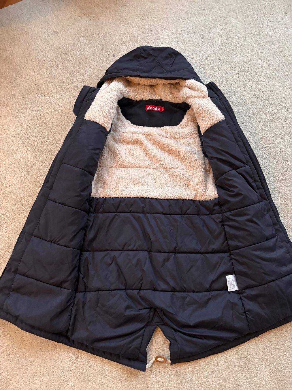Jacken: Derbe Winterjacke blau 36 – Gebraucht aus Arlesheim von Mameil 2