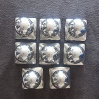 chapeau  pour poteau avec boule acier inoxydable
