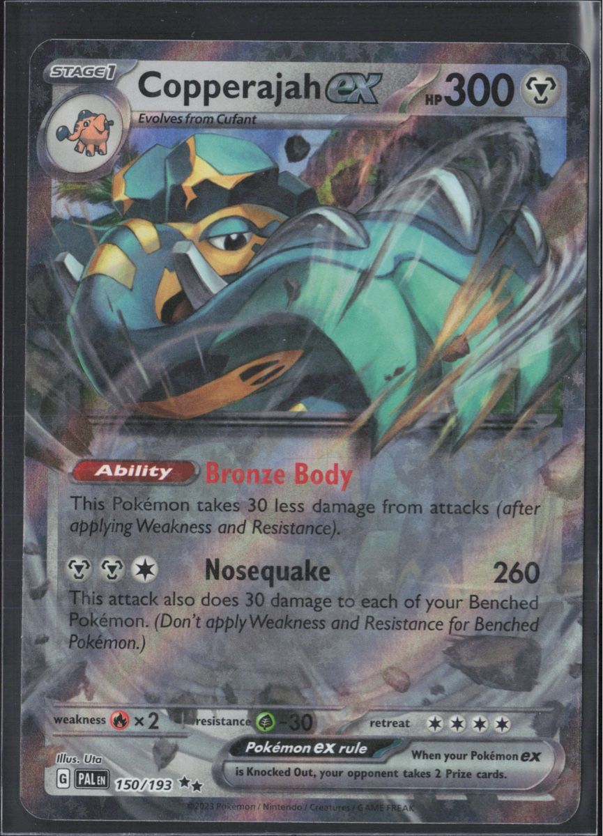 Pokémon Sammelbilder & Trading cards: POKÉMON / Copperajah EX / Paldea Evolved 🇺🇸 – Gebraucht aus Herzogenbuchsee von TCG-HQ