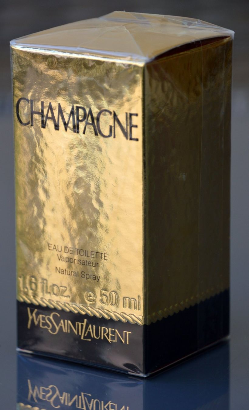 Saint Laurent Profumi & Eau de Toilette: Yves Saint Laurent CHAMPAGNE EdT 50ml Vintage – Nuovo e nell'imballaggio originale da Collonges venduto da Auganien