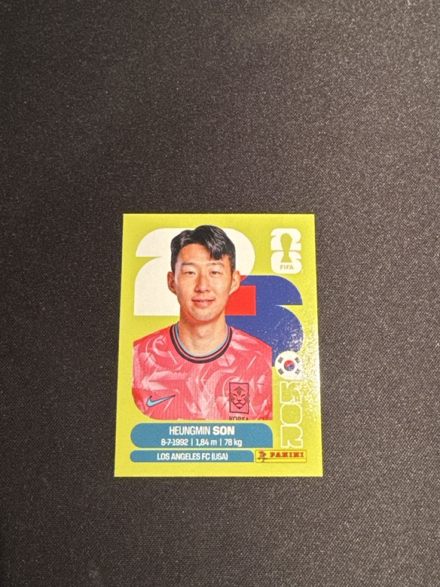 Panini Carte collezionabili: Heungmin Son – Nuovo (secondo la descrizione) da Thun venduto da lesterbro_10