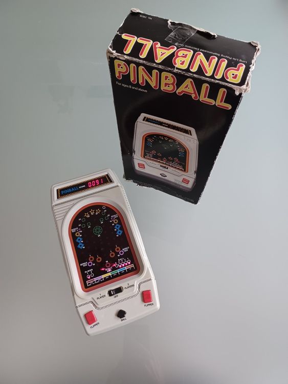 Handheld LED Electronic Pinball Game 1982 Flipper Rar Kaufen auf Ricardo