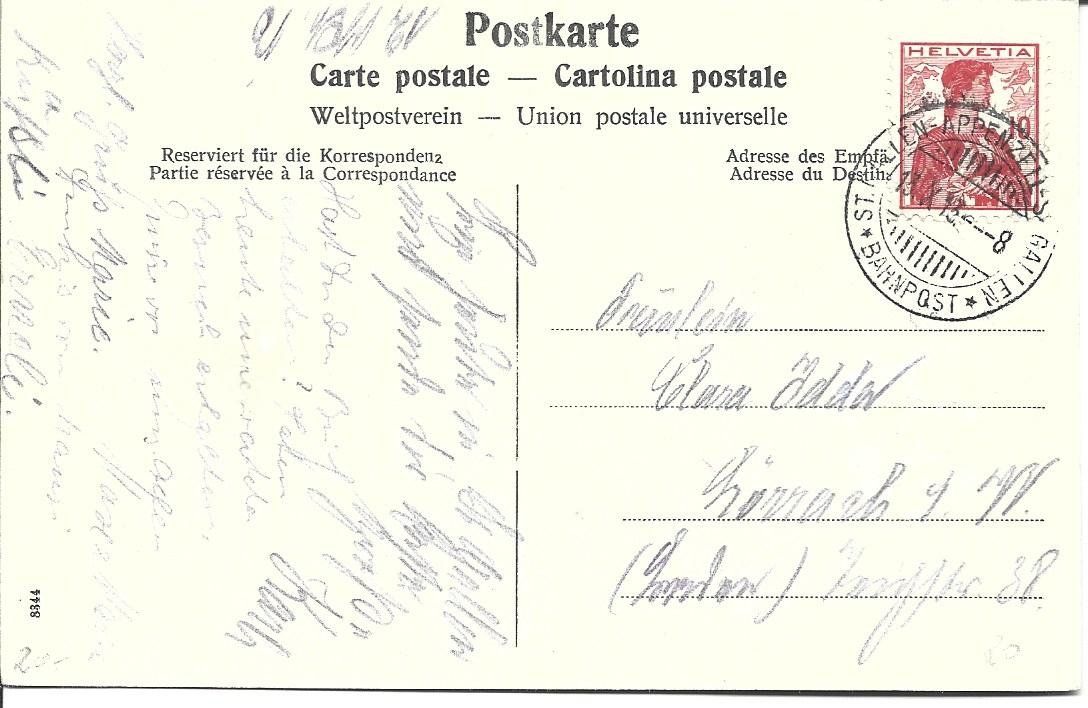 Cartes postales: AK Lustmühle  Postkutsche – D'occasion à Appenzell par mai25 1