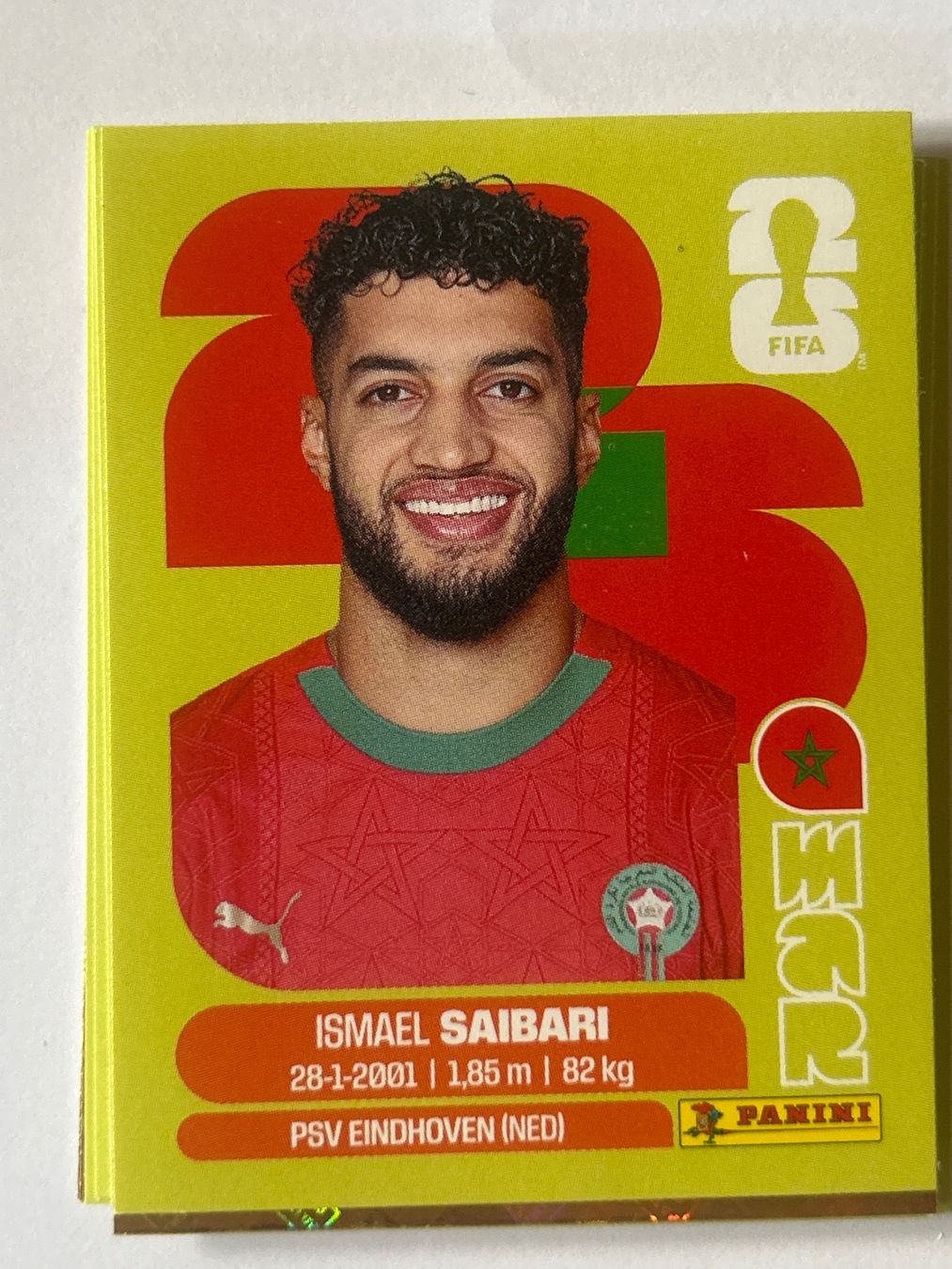 Panini Sammelbilder & Trading cards: Panini WM 2026 Sticker - Saibari MAR 15 – Neu (gemäss Beschreibung) aus Troistorrents von sim_d75d