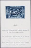 1945, W21 (Spendenblock, Nr.5) postfrisch **, Kat: 200.-
