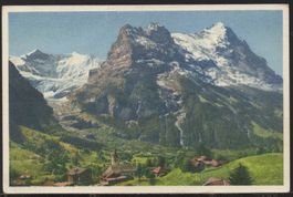 Grindelwald   Fiescherhörner,  Hörnli  u.  Eiger