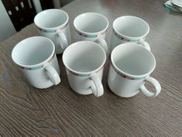 Mugs - Kaffeetassen 6 Stück !!!!!