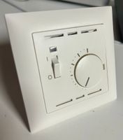 Feller EDIZIOdue Raumthermostat UP mit Schalter und LED