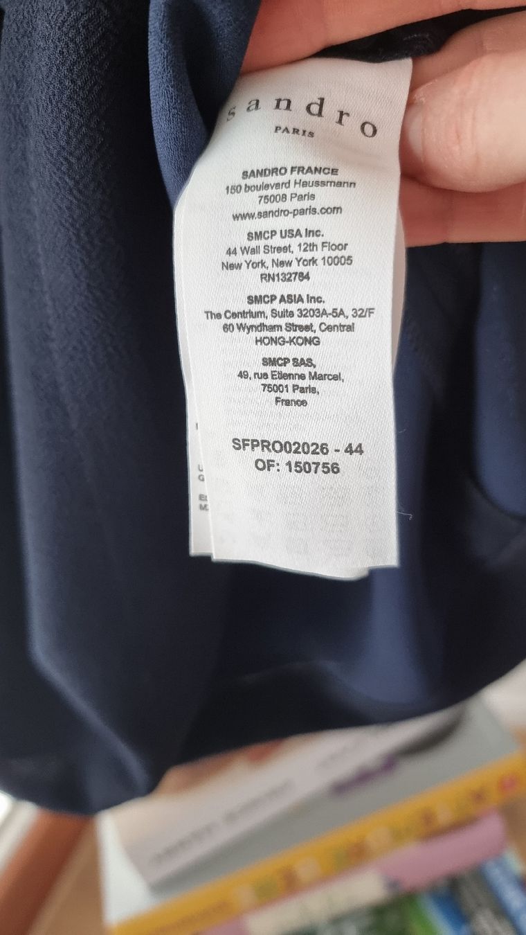 Sandro Vestiti: Kleid in grösse 34 von Sandro – Nuovo (secondo la descrizione) da Biberstein venduto da ameliecimador 2