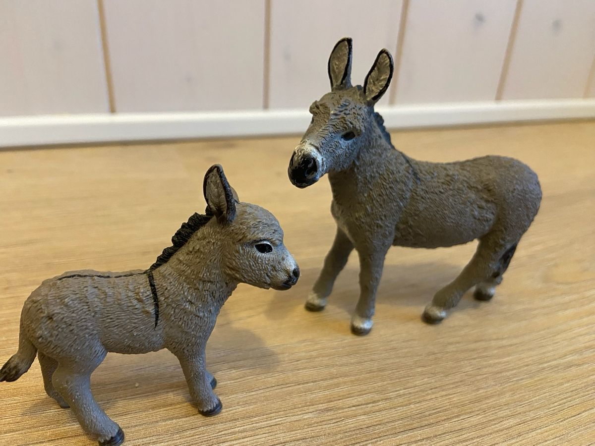 Schleich Jouets: Schleich Esel 2er Set Mutter Fohlen – Neuf (Voir description) à Hausen am Albis par Hannavgr 1