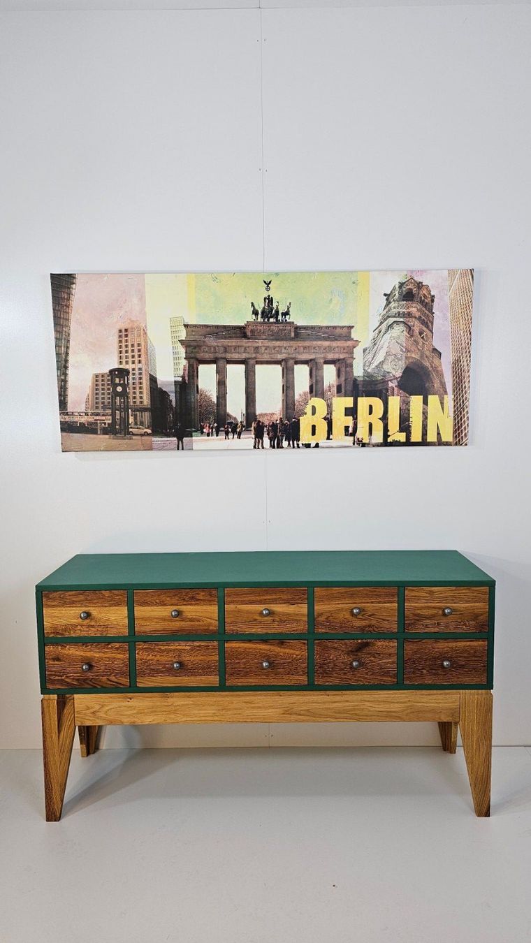 Foto & Immagini: XXL Wandbild Berlin Skyline Leinwand – Usato da Reinach BL venduto da factory-shops 1