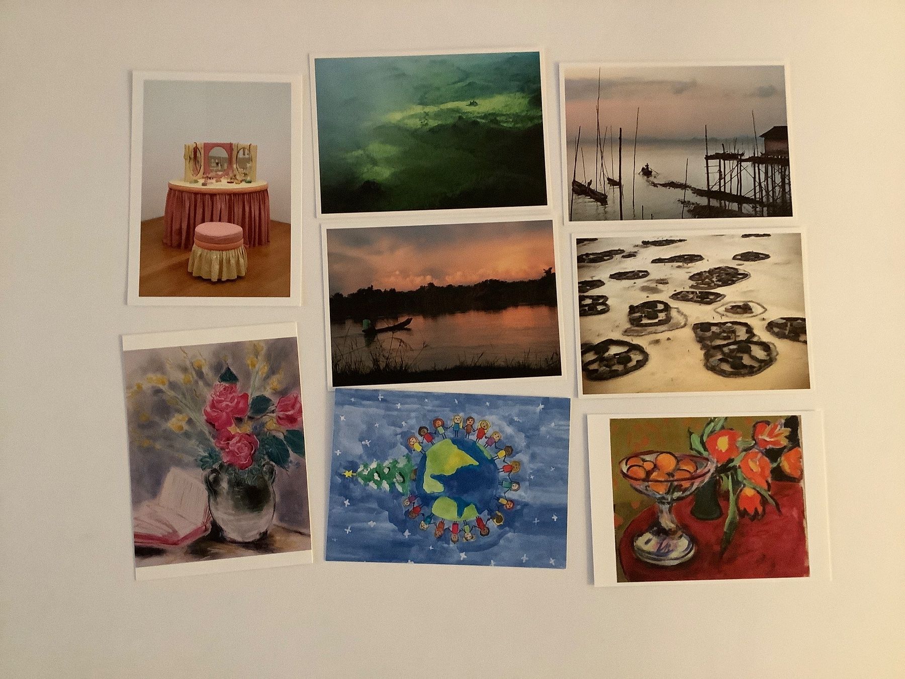 Cartoline postali: 8 Ansichtskarte – Usato da Triesen venduto da boston7