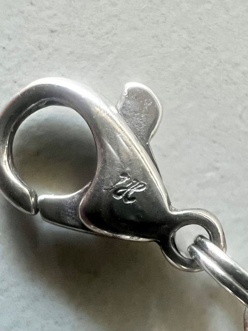 Catenine: Perlenschleier - Vintage Kette mit Süsswasserperlen & Silber – Usato da Ruswil venduto da artbyhand 6