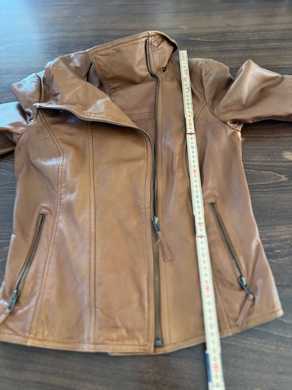 Esprit Giacche: Esprit Lederjacke, Gr. 34/36 Cognac – Usato da Ebmatingen venduto da Mistelu 3