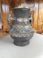 Chinesische Antike  Cloisonné-Vase XL
