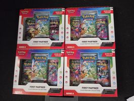4x Pokémon First Partner Series 2 EN🇬🇧