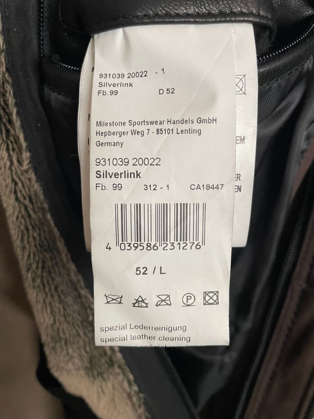 Jacken: Lamm-Lederjacke Milestone – Gebraucht aus Rümlang von Boehneli7 6