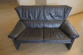 SOFA - Leder Anthrazit