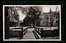 AK Hallwil, Schloss mit alter Zugbrücke