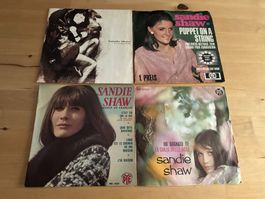SANDIE SHAW rare Singles + EP's 60's 7" Italy Eurovision