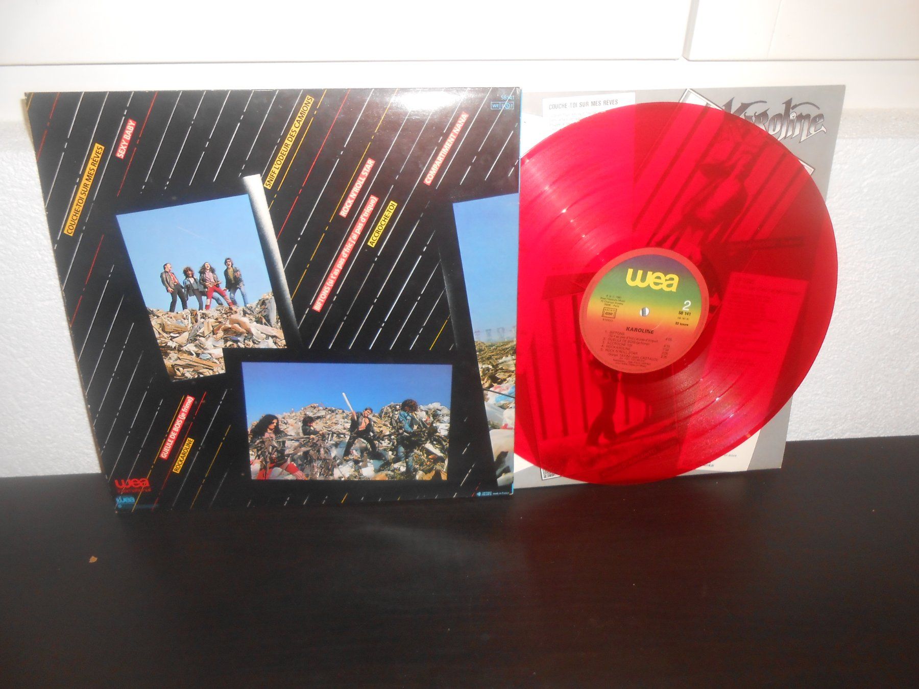 Dischi in vinile: Karoline – Karoline / 1980 / Red Vinyl – Usato da Aarberg venduto da witchhunter01 1