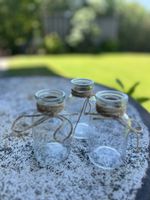 Kleine Blumenvasen aus Glas, Hochzeit Dekoration