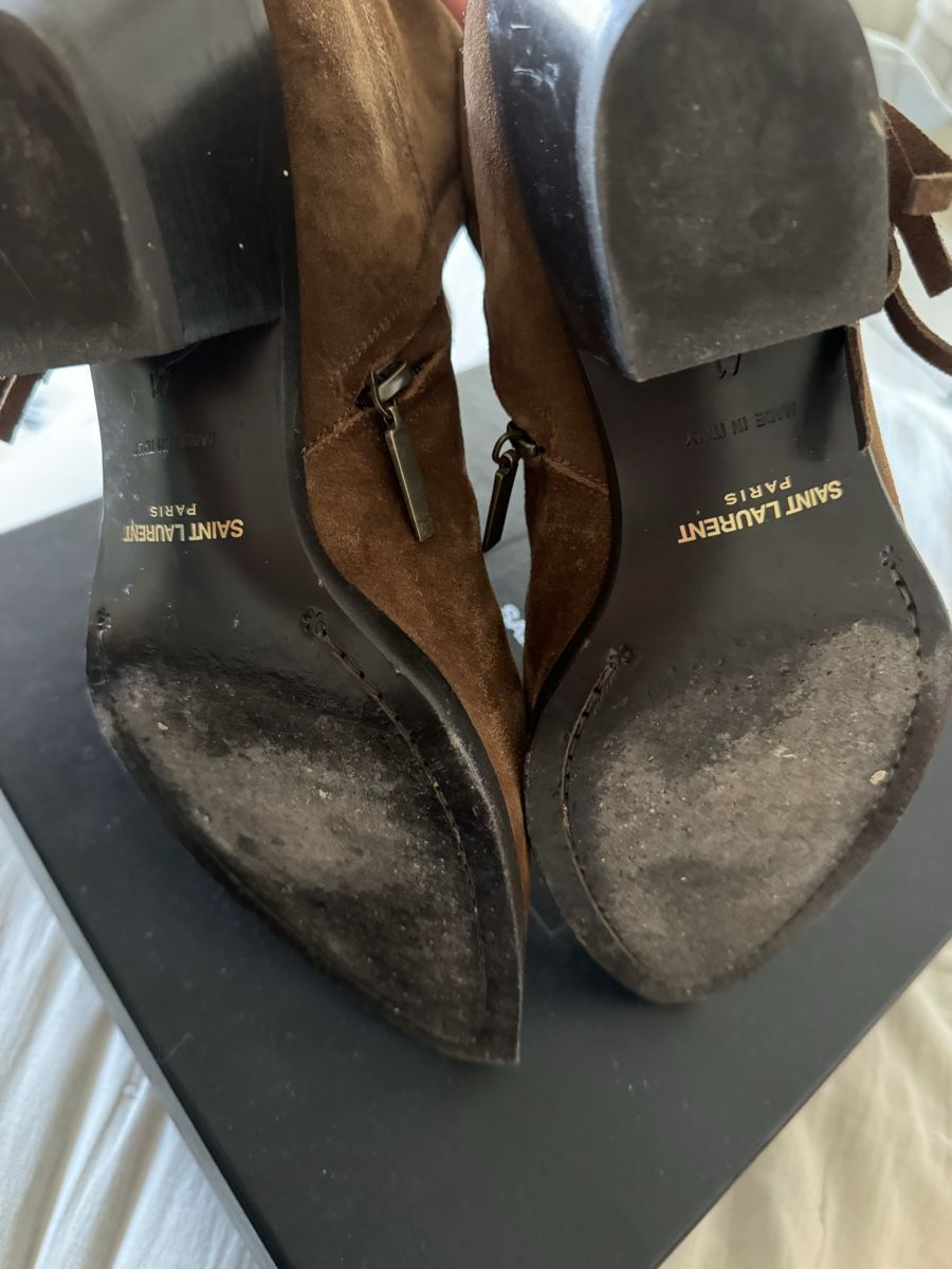 Saint Laurent Scarpe da donna: Saint Laurent Lucas boot – Usato da Genève venduto da Cicin 3