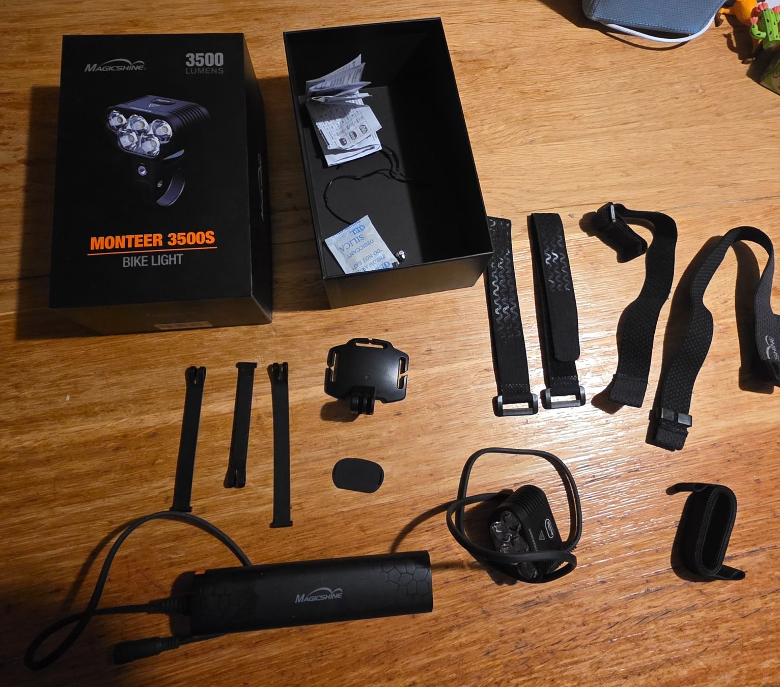 Ersatzteile: Magicshine Monteer 3500S velo licht – Gebraucht aus Grabserberg von Barclay 1