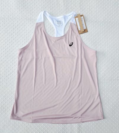 NEU! ASCICS Women Court Tank Rose/White Gr. L