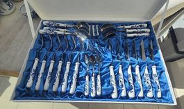 Besteck - Set, Zwiebelmuster, Bohemia 