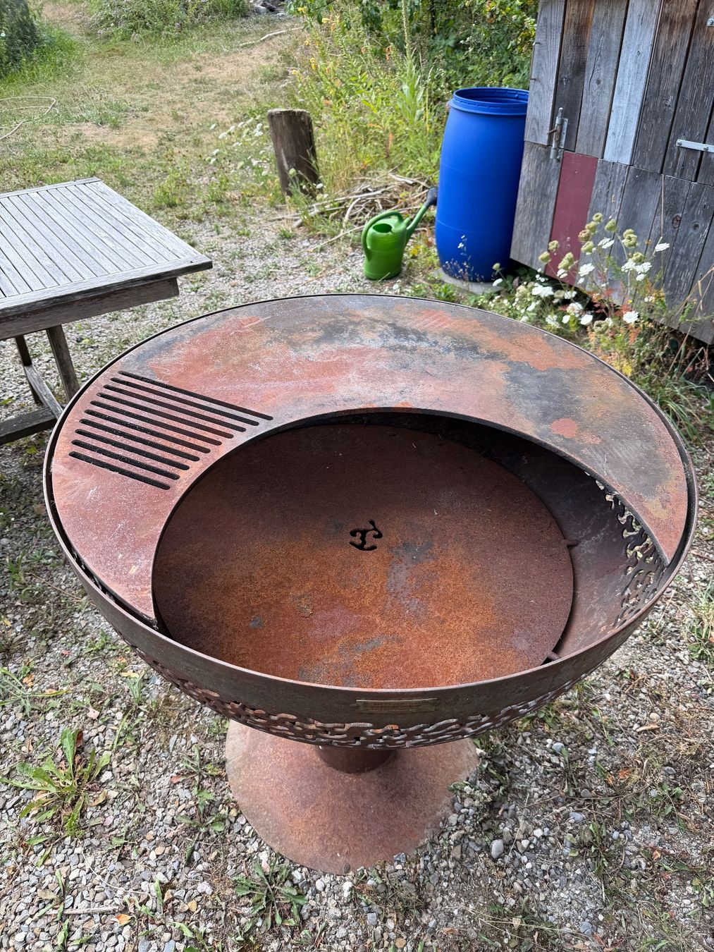 Cheminée d'extérieur: Mezza Luna Feuerschale / Grill – D'occasion à Flaach par ste_bn7v 2