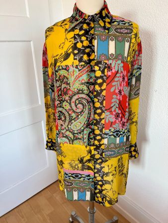 ETRO Milano Damen Bluse oder Kleid, 100% Seide, ca Gr. 38/40