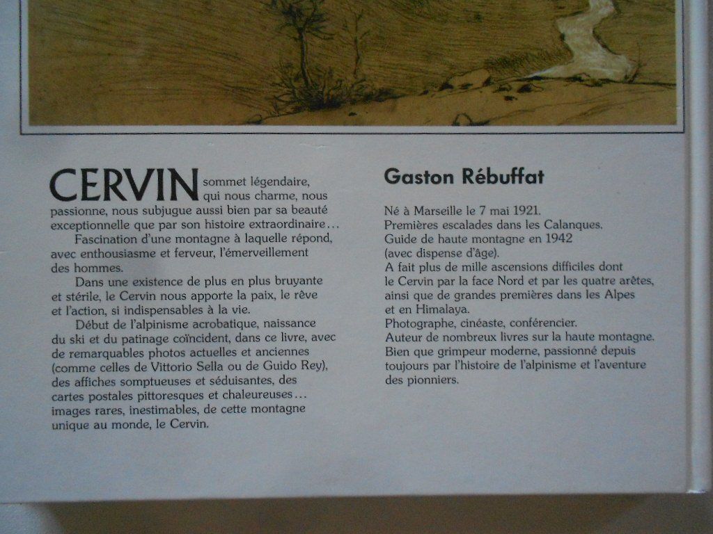Bücher: CERVIN  -  BELLE EPOQUE – Gebraucht aus Bex von Giorgiob 2