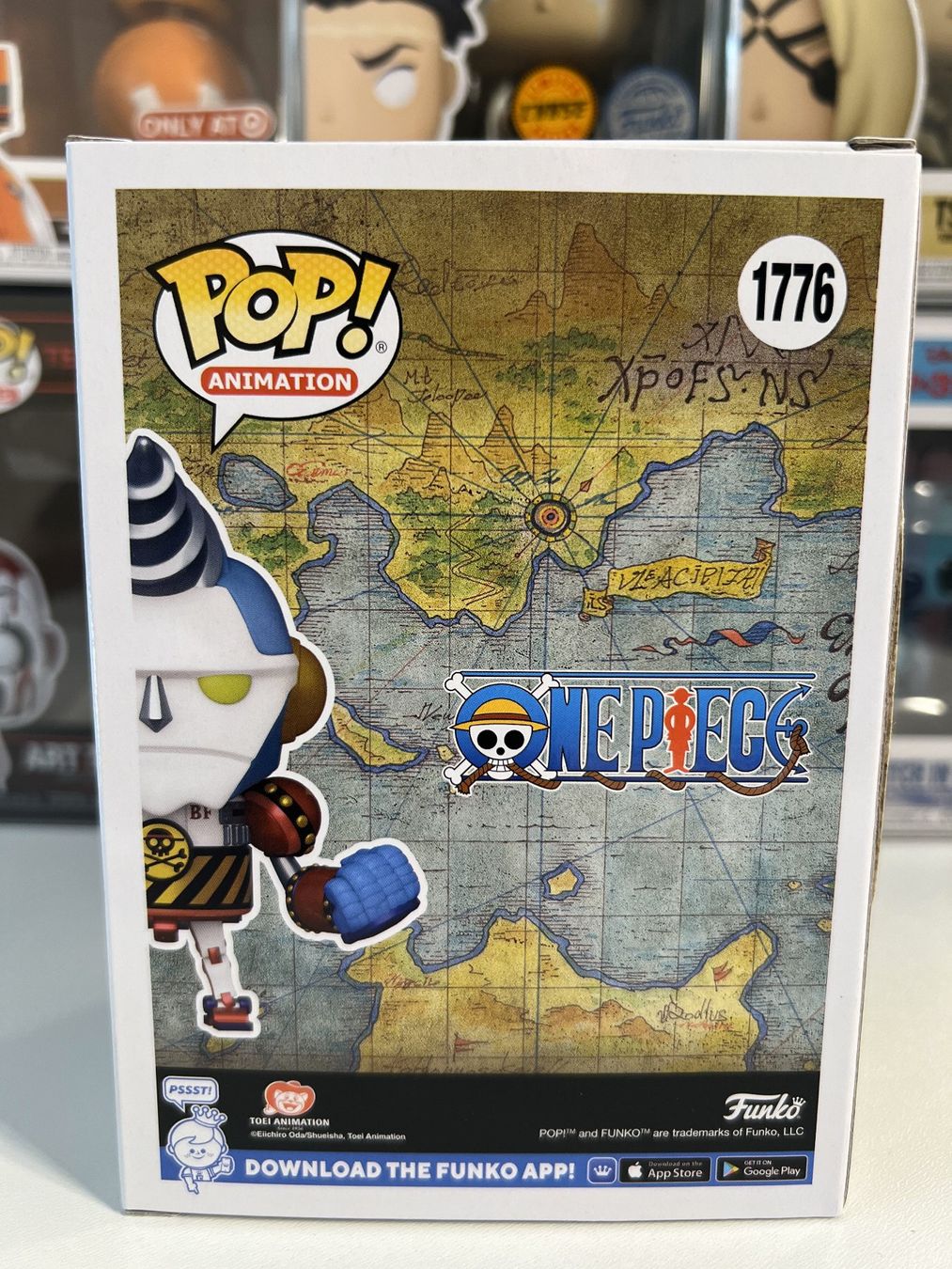Funko Statuette: Funko POP Animation One Piece General Franky Edition Limitée – Nuovo e nell'imballaggio originale da Le Mouret venduto da perfectbijou 2