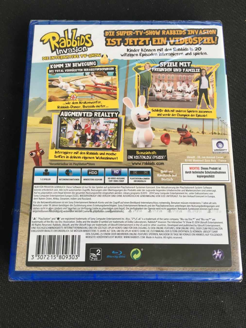 Sony Giochi: Rabbids Invasion PS4 (Neu/Sealed) – Nuovo e nell'imballaggio originale da St.Gallen venduto da sjosjo 1