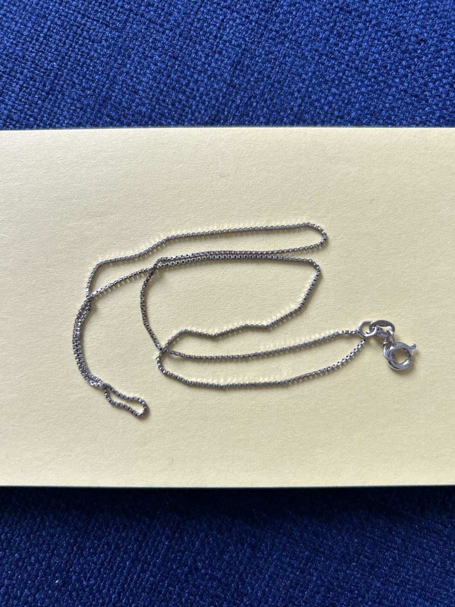 Catenine: Sterling silver necklace – Nuovo (secondo la descrizione) da Biel/Bienne venduto da zit_v5yc