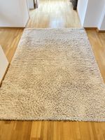 White / beige carpet 160 x 230 cm 