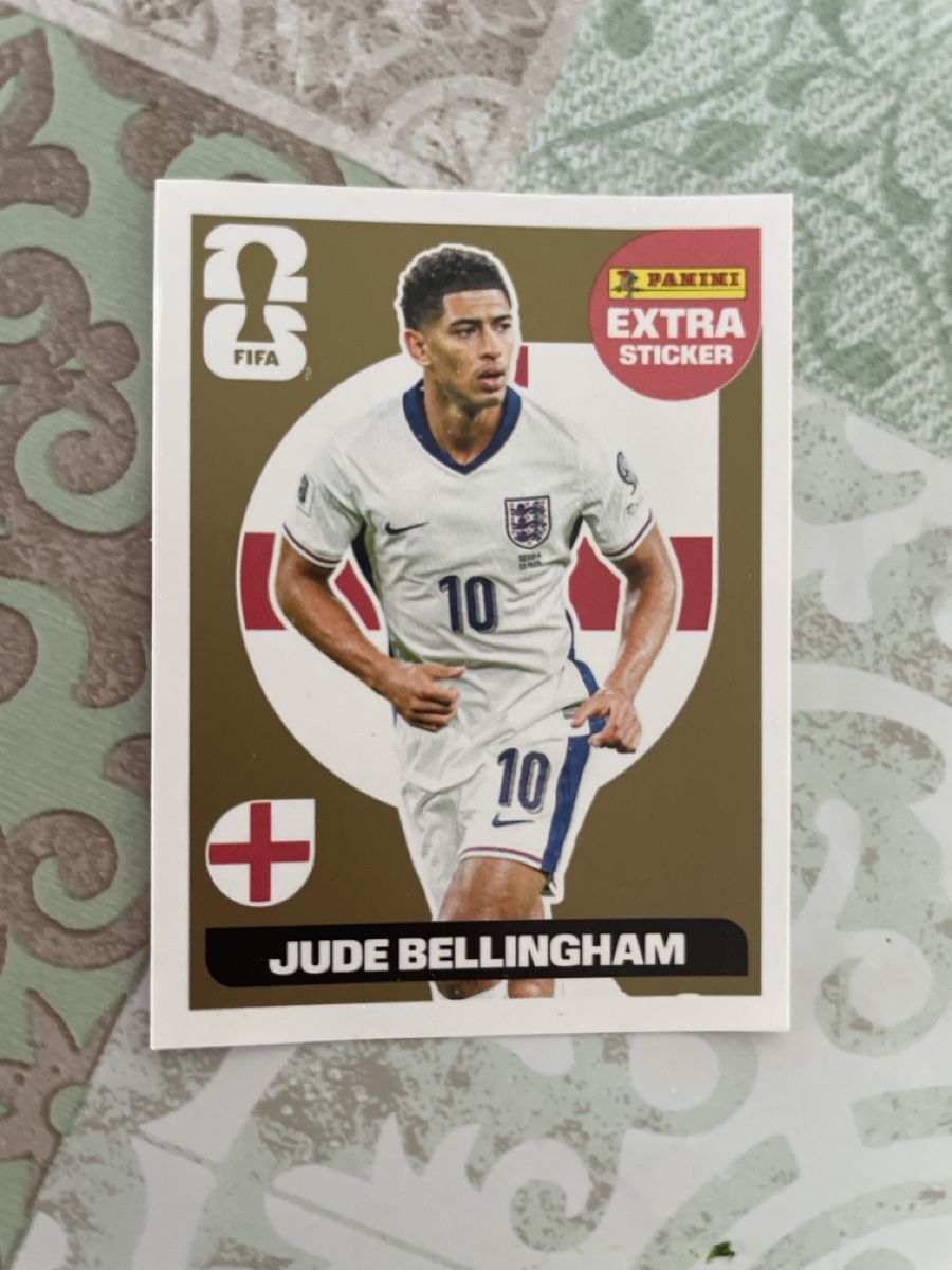Panini Sammelbilder & Trading cards: Jude Bellingham Gold Extra Sticker Panini – Neu (gemäss Beschreibung) aus Brugg AG von BossFam